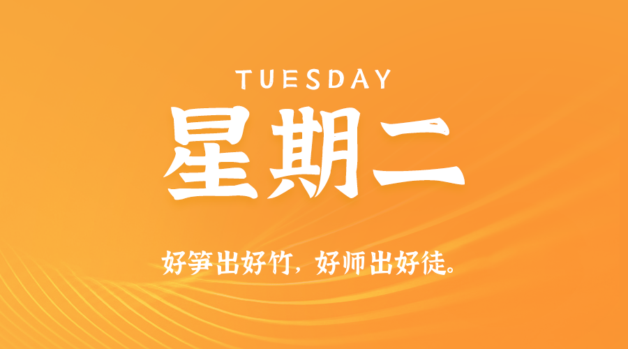 11日04日，星期二，在这里每天60秒读懂世界！